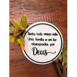 Enfeite de Porta Guirlanda Família Coruja 60cm - Grande - 5