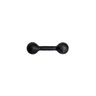 Halter 01kg Ferro Bola Pintado Peso Braço Biceps Musculação Academia Jfit - 2