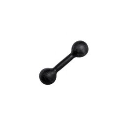 Halter 01kg Ferro Bola Pintado Peso Braço Biceps Musculação Academia Jfit - 1