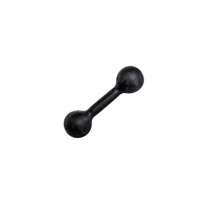 Halter 01kg Ferro Bola Pintado Peso Braço Biceps Musculação Academia Jfit