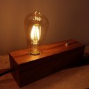 Ver mais imagens de Kit 10 Lâmpada Filamento Led Retrô Decoração Vintage 4w Quente St64 Soquete Bocal E27