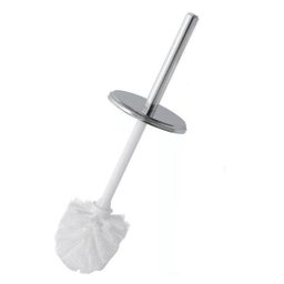 Conjunto Escova para Vaso Sanitário com Suporte Inox Brinox - 2 Conjunto Escova para Vaso Sanitário com Suporte Inox Brinox - 2