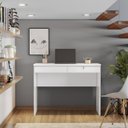 Ver imagem 4 de Mesa Escrivaninha Felícia JCM Movelaria FELÍCIA BRANCO BRILHO JCM