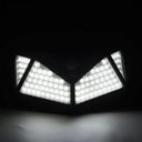 Ver imagem 5 de Luminária Energia Solar Parede 100 LED 3 Funções Lâmpada Sensor Presença
