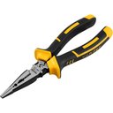 Ver imagem 1 de Alicate Bico Meia-cana Reto 7" para Eletricista com Isolação até 1.000V Vonder