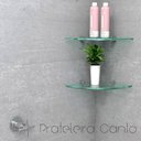 Ver imagem 2 de Porta Shampoo de Canto Vidro Luxo Slim 513LSA Grego Metal