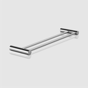 Ver imagem 3 de Toalheiro Duplo para Banheiro Alto Brilho Orion Grego Metal 30cm