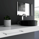 Ver imagem 4 de Toalheiro Duplo para Banheiro Alto Brilho Orion Grego Metal 30cm