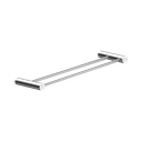 Ver imagem 1 de Toalheiro Duplo para Banheiro Alto Brilho Orion Grego Metal 40cm