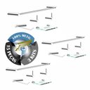 Ver imagem 6 de Kit Acessórios Para Banheiro (3 Kits) 15 Peças Slim 525LS3