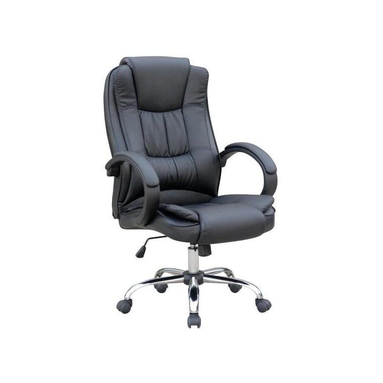 Cadeira de Escritório Presidente Fox Office 300 Preta