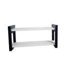 Ver imagem 2 de Estante suspensa decorativa modelo industrial.