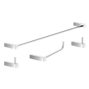 Ver imagem 1 de Kit de Acessórios para Banheiro Alto Brilho 4 Peças 2050tr Grego Metal