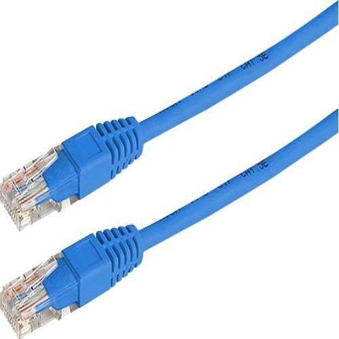 Cabo de Rede Ethernet Lan Rj45 Cat 5 Utp Azul 15 Metros