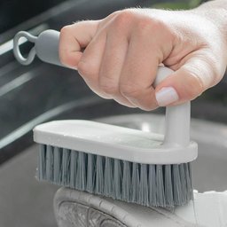 Kit Limpeza Doméstica 3 Peças Borrifador 500ml Rodo Escovão Bege Flow ou - 6