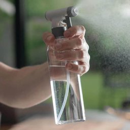 Kit Limpeza Doméstica 3 Peças Borrifador 500ml Rodo Escovão Bege Flow ou - 4