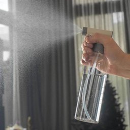 Kit Limpeza Doméstica 3 Peças Borrifador 500ml Rodo Escovão Bege Flow ou - 2