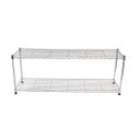 Ver imagem 2 de Estante de Aço Cromado com 2 Prateleiras Rack Aramados 1019