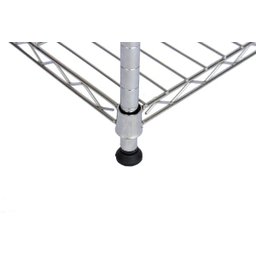 Estante de Aço Cromado com 2 Prateleiras Rack Aramados 1019 - 4