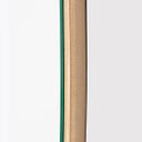 Ver imagem 4 de Espelho Orgânico Eros Grande 100cm x 42cm Minimalista com Moldura em Madeira Tauari Casavee