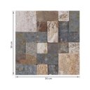 Ver imagem 4 de Mosaico Pedra Ferro Anticatto - 30x30cm Colorido/Multi