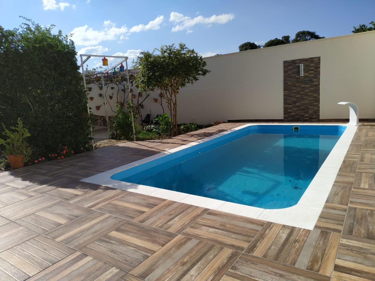 Borda Atérmica Piscina Semi boleada Malibu 50x30x1,5cm - Branco Areia de Quartzo - 6