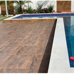 Borda Atérmica Piscina Semi boleada Malibu 50x30x1,5cm - Branco Areia de Quartzo - 2