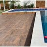 Borda Atérmica Piscina Semi boleada Malibu 50x30x1,5cm - Branco Areia de Quartzo - 2