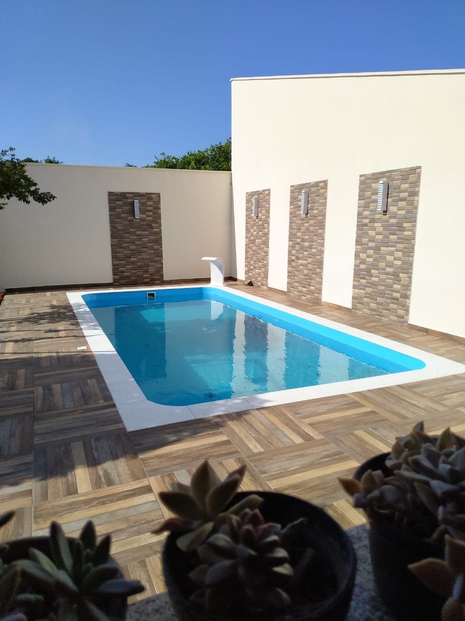 Borda Atérmica Piscina Semi boleada Malibu 50x30x1,5cm - Branco Areia de Quartzo - 7