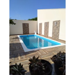 Borda Atérmica Piscina Semi boleada Malibu 50x30x1,5cm - Branco Areia de Quartzo - 7
