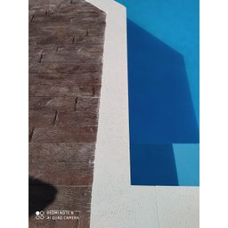 Borda Atérmica Piscina Semi boleada Malibu 50x30x1,5cm - Branco Areia de Quartzo - 3