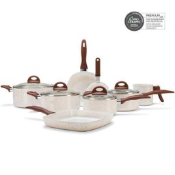 Conjunto Panelas 8 Peças Ceramic Life Smart Plus Brinox - 1
