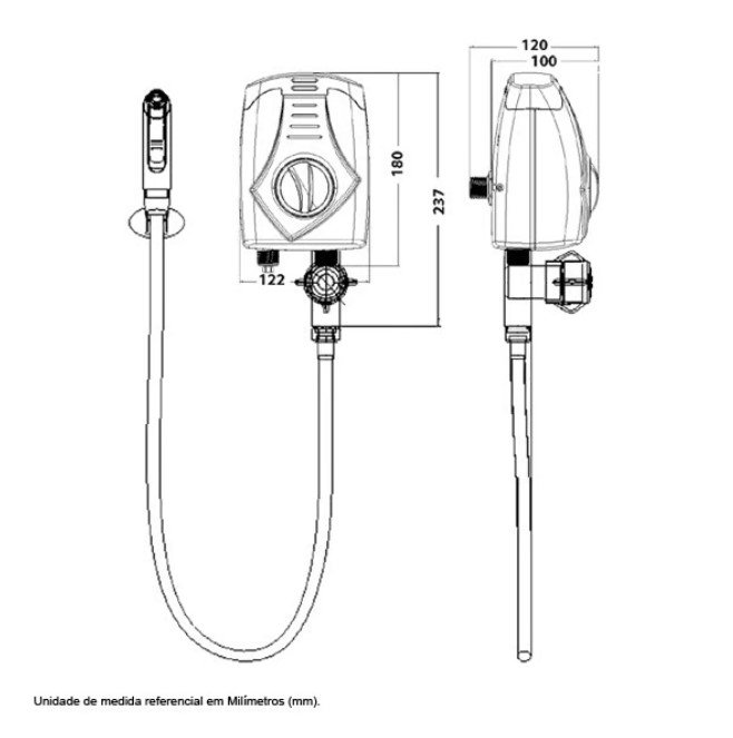 Ducha Higienica 3t 4300w 220v Lorenzetti - 4