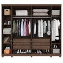 Ver imagem 4 de Guarda-Roupa Casa Angra Expresso Móveis Marrom/Castanho