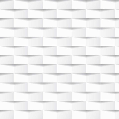 Papel de Parede Geométrico 3d Retângulos Claros - 3,30x0,50m