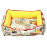 Cama Para Pet Cachorro Gato Kombi Cor Amarelo - Tamanho M - 1