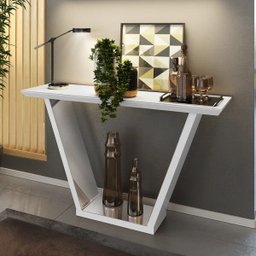 Aparador para Sala de Jantar Dj Móveis Lotus com Espelho - 1