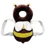 Protetor De Cabeça Tipo Mochila Com Travesseiro - Abelha Amarela - 1