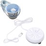 Mini Maquina Lava Roupas Usb Portatil no Balde Rotativo - 3