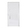 Porta Lambril de Alumínio Branco com Puxador Direita - 1