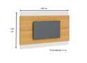 Ver imagem 3 de Painel Classic Nature com Off White 1,80 M
