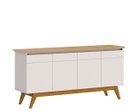 Ver imagem 2 de Buffet Classic 4 Portas Off White com Nature