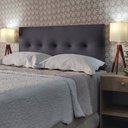 Ver imagem 2 de CABECEIRA ESTOFADA DURASI 05 CORINO CINZA SOLTEIRO 90 X 60 cm RBL