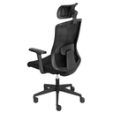 Ver imagem 4 de Cadeira Presidente Singular Nr17 Relax Syncron Tela Braço 1d Preta Or Design