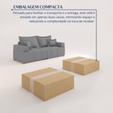 Ver imagem 5 de Sofá 4 Lugares 200 cm Linho