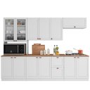 Ver imagem 2 de Cozinha Completa Unna 12 Portas 2 Gavetas Poliman Móveis Branco