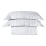 Kit Colcha Cobre Leito Casal King Size 3 Peças Cama 300 Fios Porta Travesseiro Cores Vivas Branco - 2