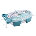 Ver imagem 5 de Banheira Inflável E Dobrável Para Bebês Azul Color Baby