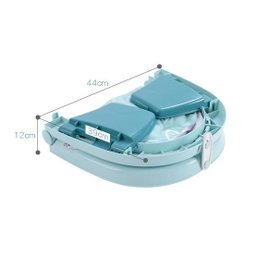 Banheira Inflável E Dobrável Para Bebês Azul Color Baby - 6