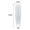 10 Lâmpadas Led Halopin G9 9w Alta Performance Brilho 110v Branco Quente - 2